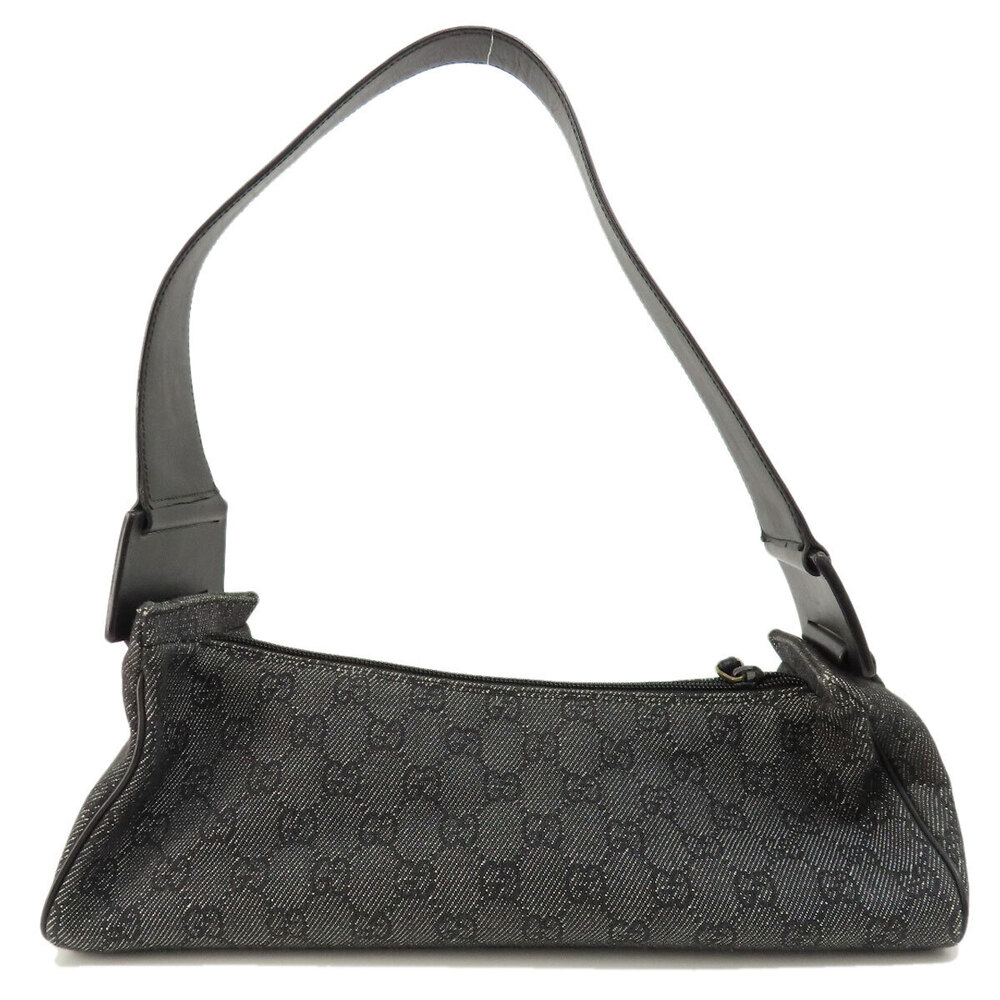 Gucci One Shoulder Hobo GG Shoulder Bag Canvas - Picture 2 of 11